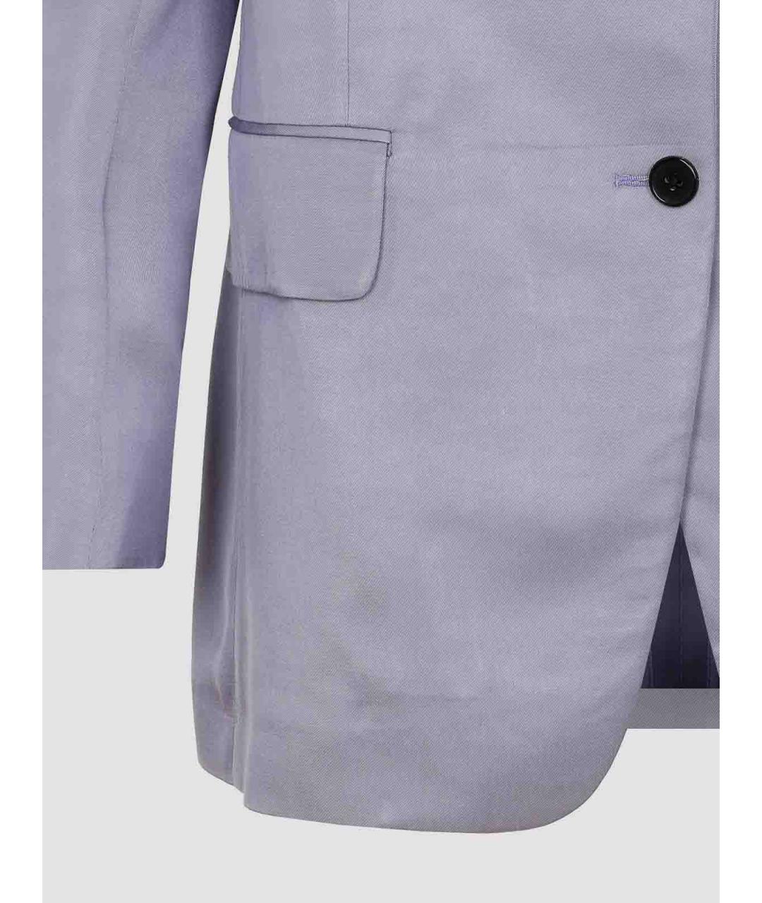 TOM FORD Фиолетовый вискозный жакет/пиджак, фото 3