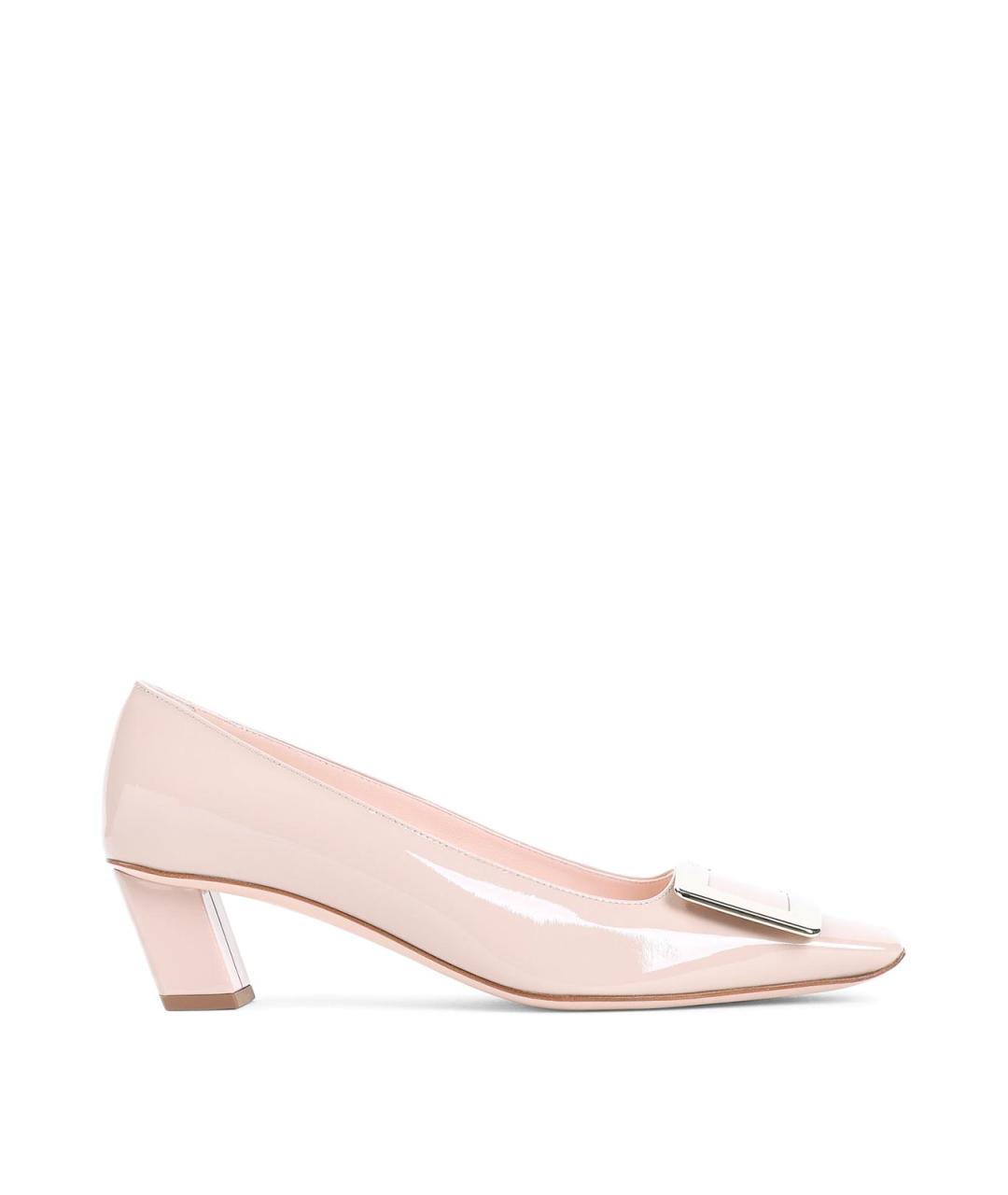 ROGER VIVIER Розовые кожаные туфли, фото 1