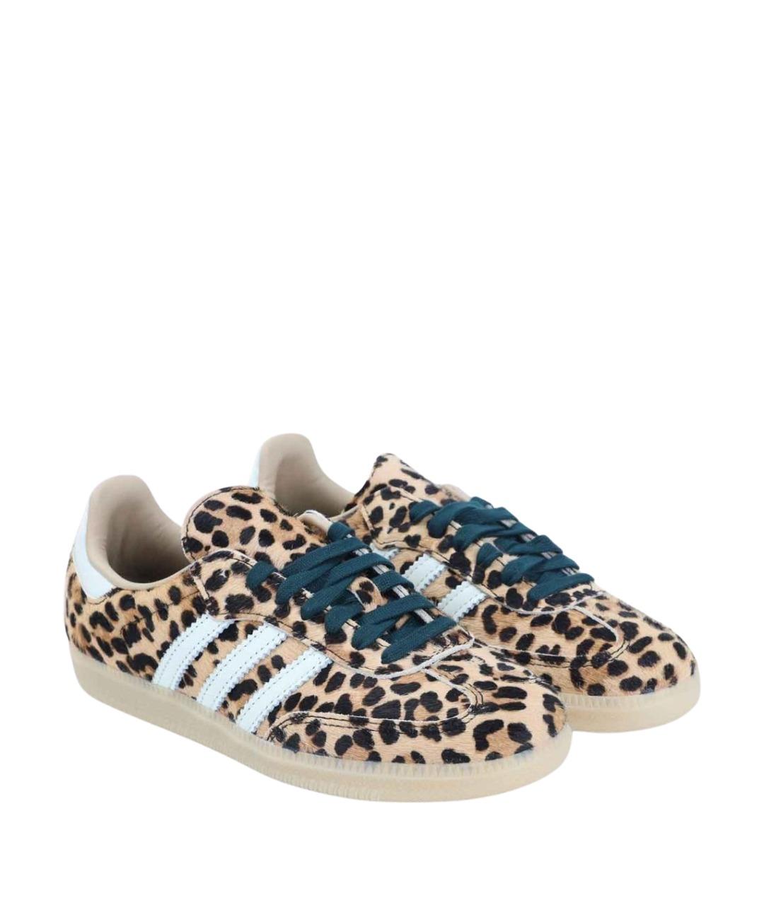 ADIDAS Мульти кожаные кроссовки, фото 3