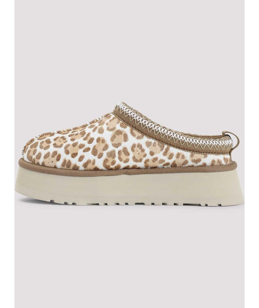 UGG Коричневые кожаные лоферы, фото 2