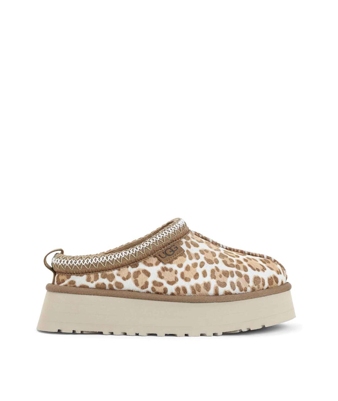 UGG Коричневые кожаные лоферы, фото 1
