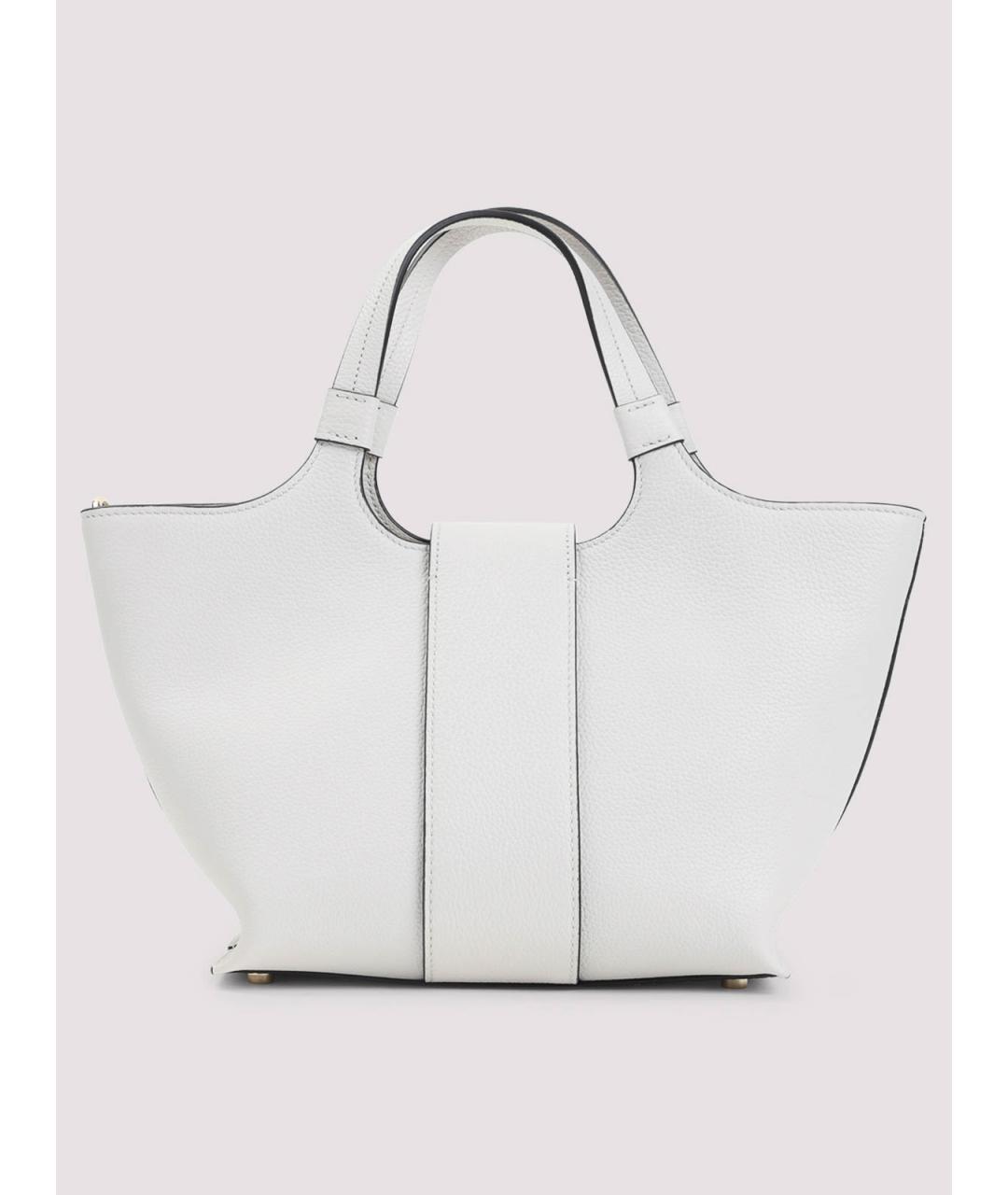ROGER VIVIER Серая кожаная сумка тоут, фото 2