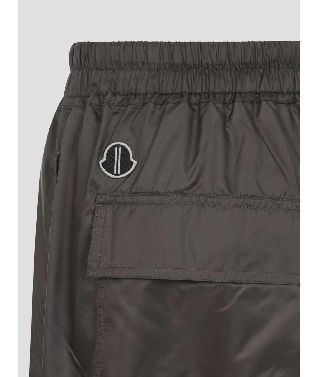 MONCLER Серые шорты, фото 4