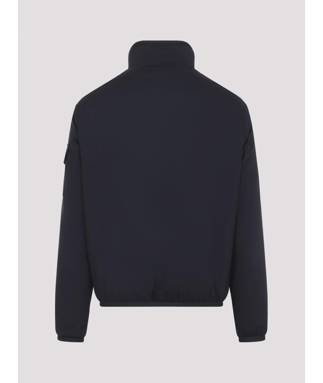 MONCLER Синяя полиамидовая куртка, фото 2