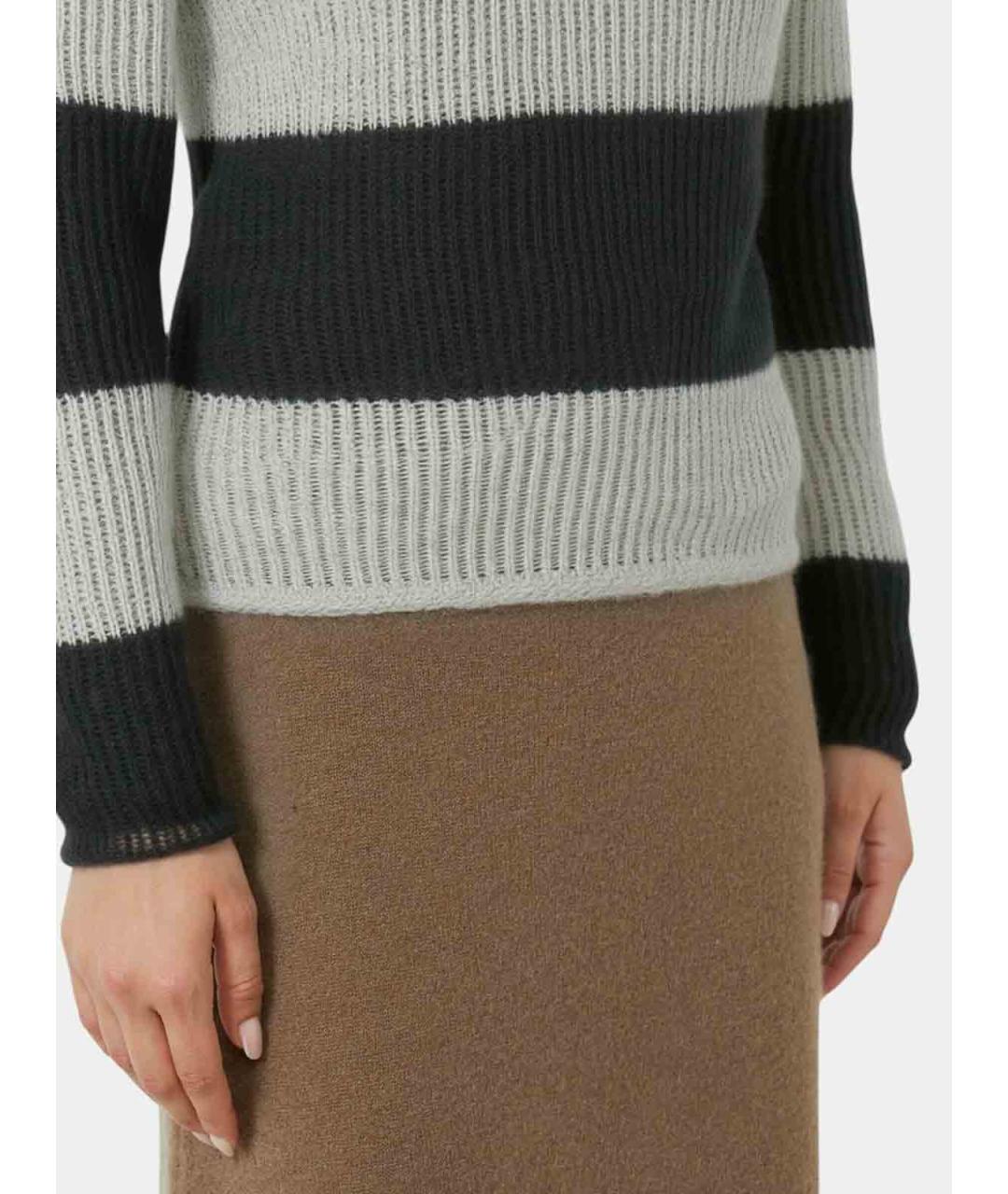 MAX MARA Серая шерстяная водолазка, фото 3