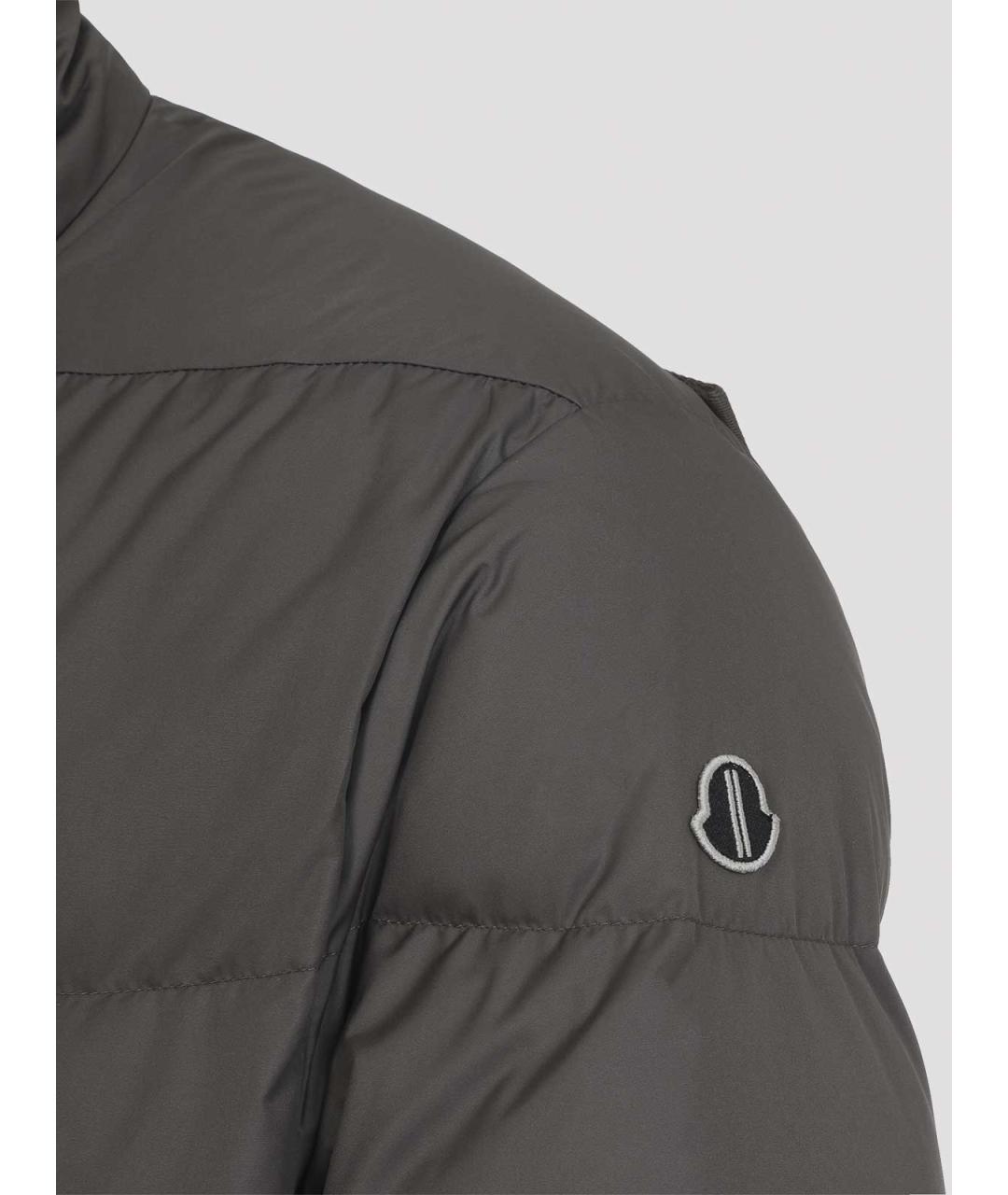 MONCLER Серая куртка, фото 3