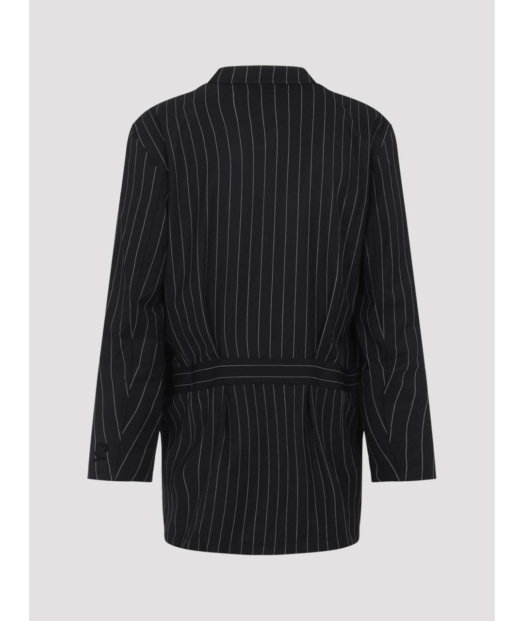 Y-3 Черная полиэстеровая куртка, фото 2