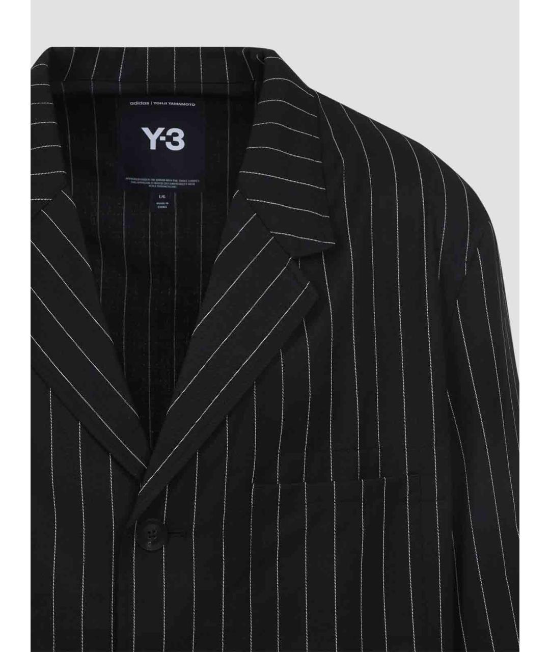 Y-3 Черная полиэстеровая куртка, фото 3
