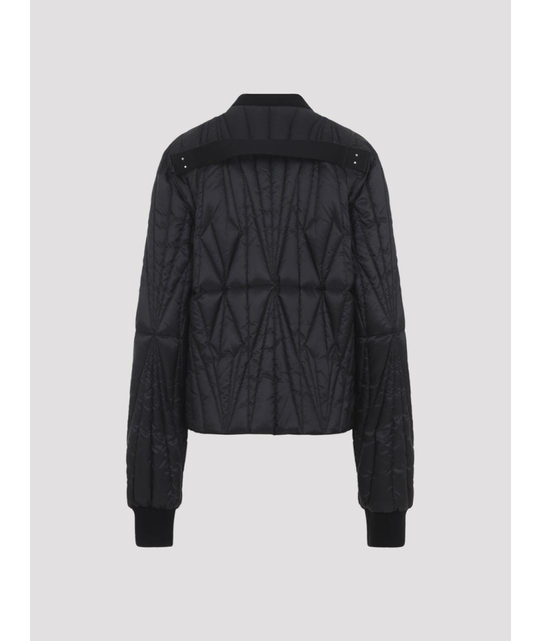 MONCLER Черная полиамидовая куртка, фото 2