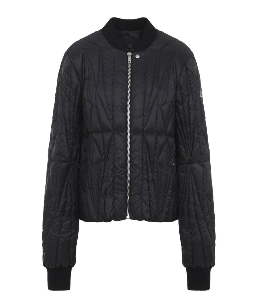 MONCLER Черная полиамидовая куртка, фото 1