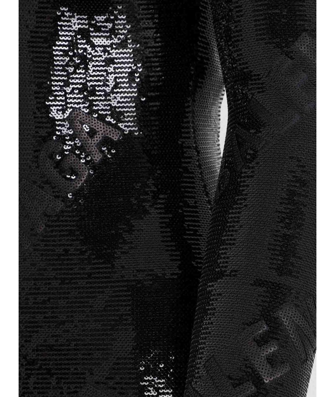 BALENCIAGA Черное полиамидовое платье, фото 3