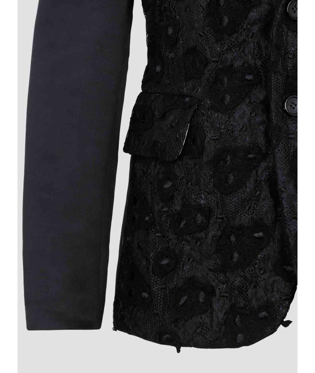 COMME DES GARÇONS Черная шерстяная куртка, фото 3