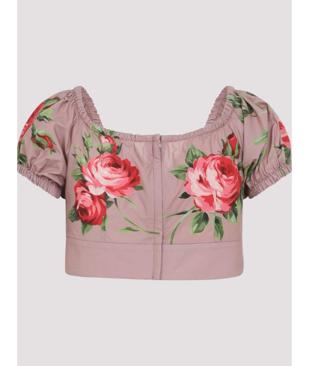 DOLCE&GABBANA Мульти хлопковая майка, фото 2