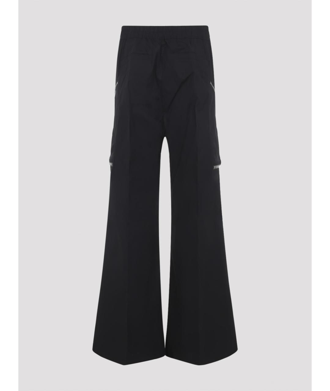 RICK OWENS Черные хлопковые джинсы, фото 2