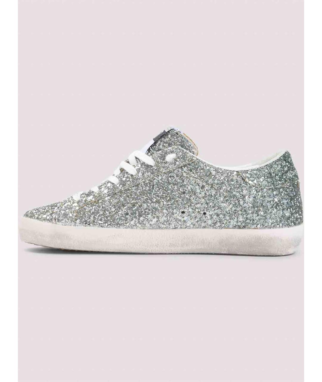 GOLDEN GOOSE DELUXE BRAND Зеленые текстильные кроссовки, фото 2