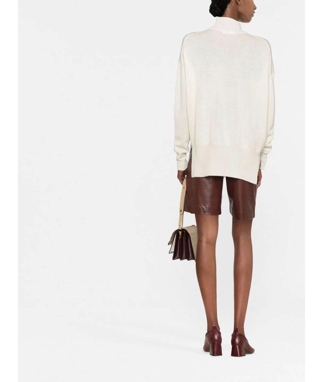 JIL SANDER Бежевая кашемировая водолазка, фото 3