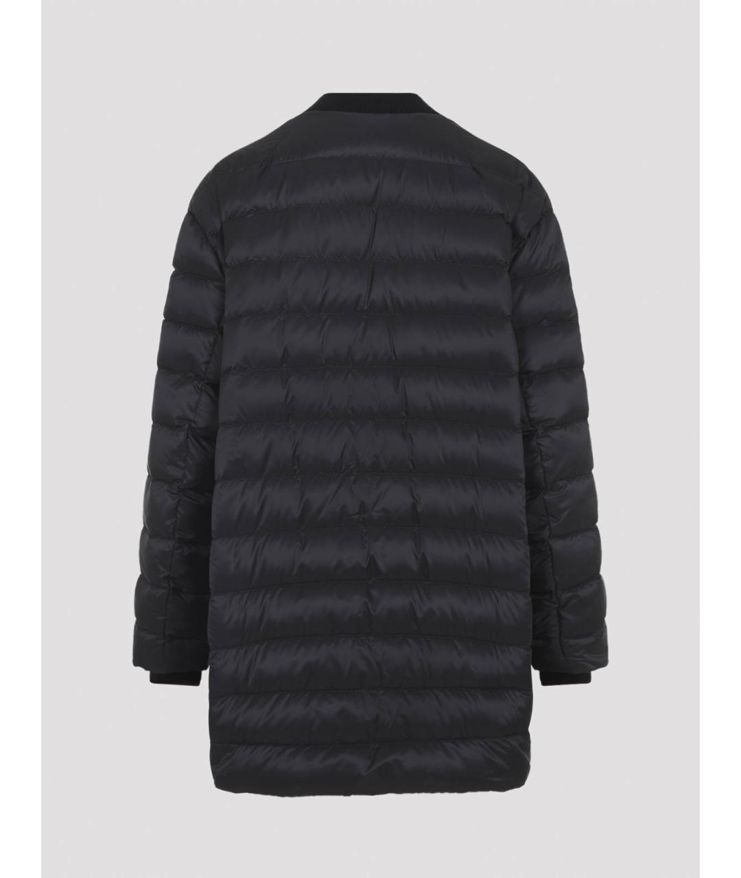 MONCLER Черная полиамидовая парка, фото 2