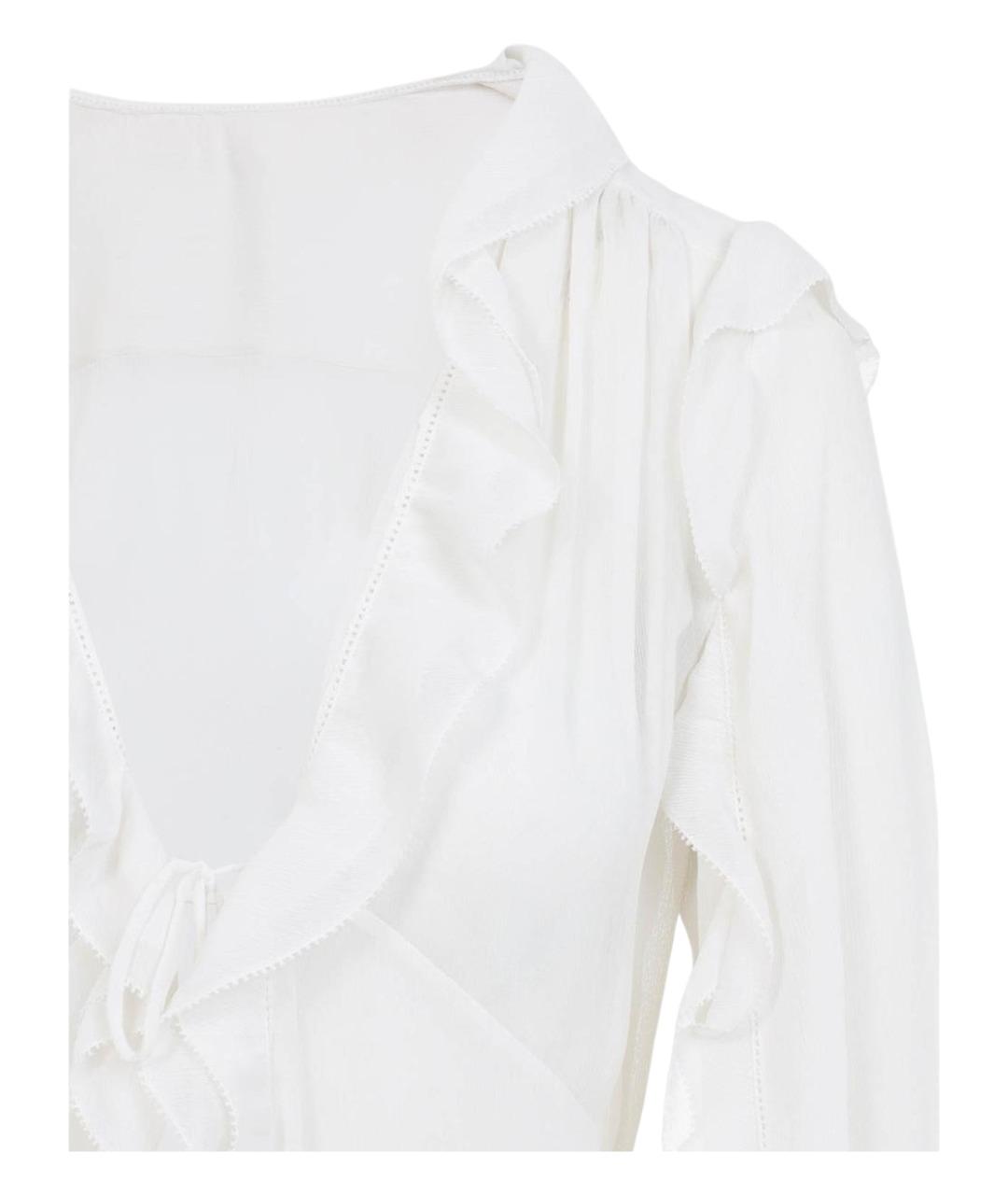 ALBERTA FERRETTI Белая рубашка, фото 3