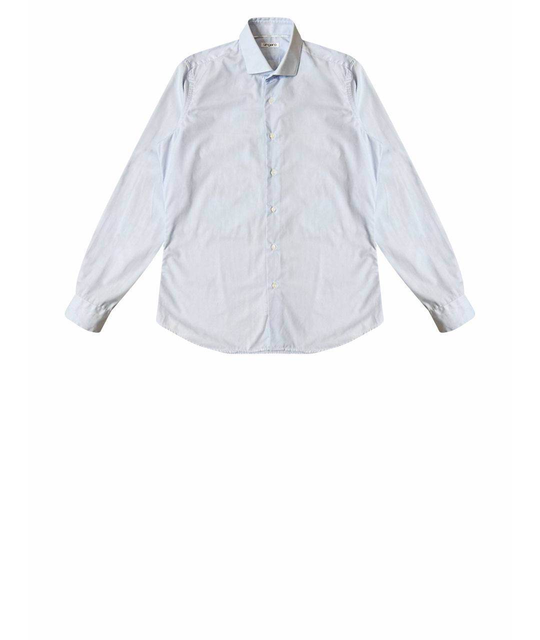 EMANUEL UNGARO Голубая хлопковая классическая рубашка, фото 1