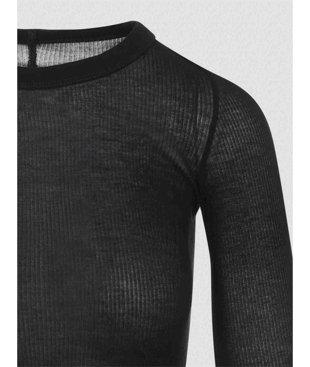 RICK OWENS Черная вискозная футболка, фото 3