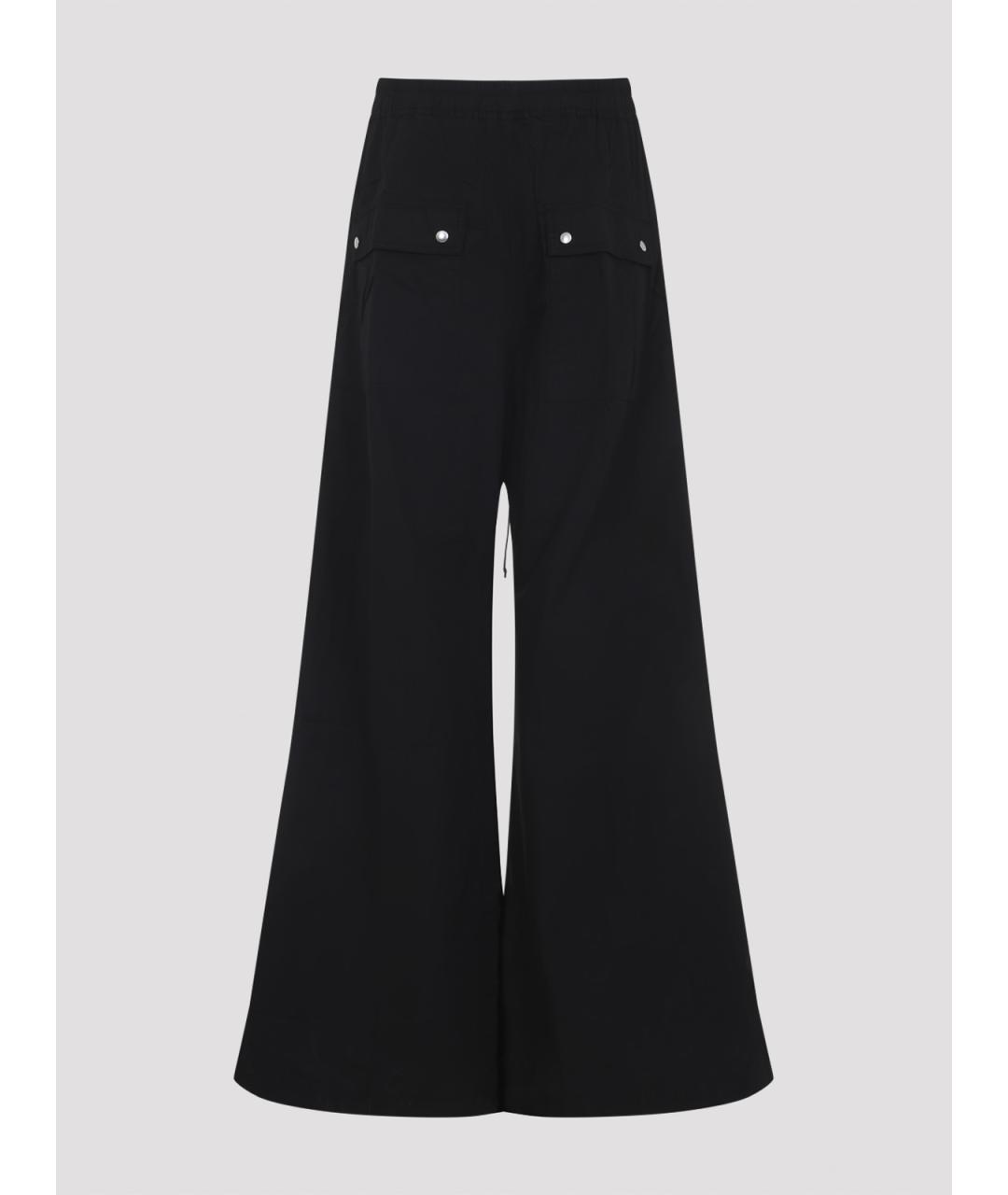 RICK OWENS Черные хлопковые джинсы, фото 2