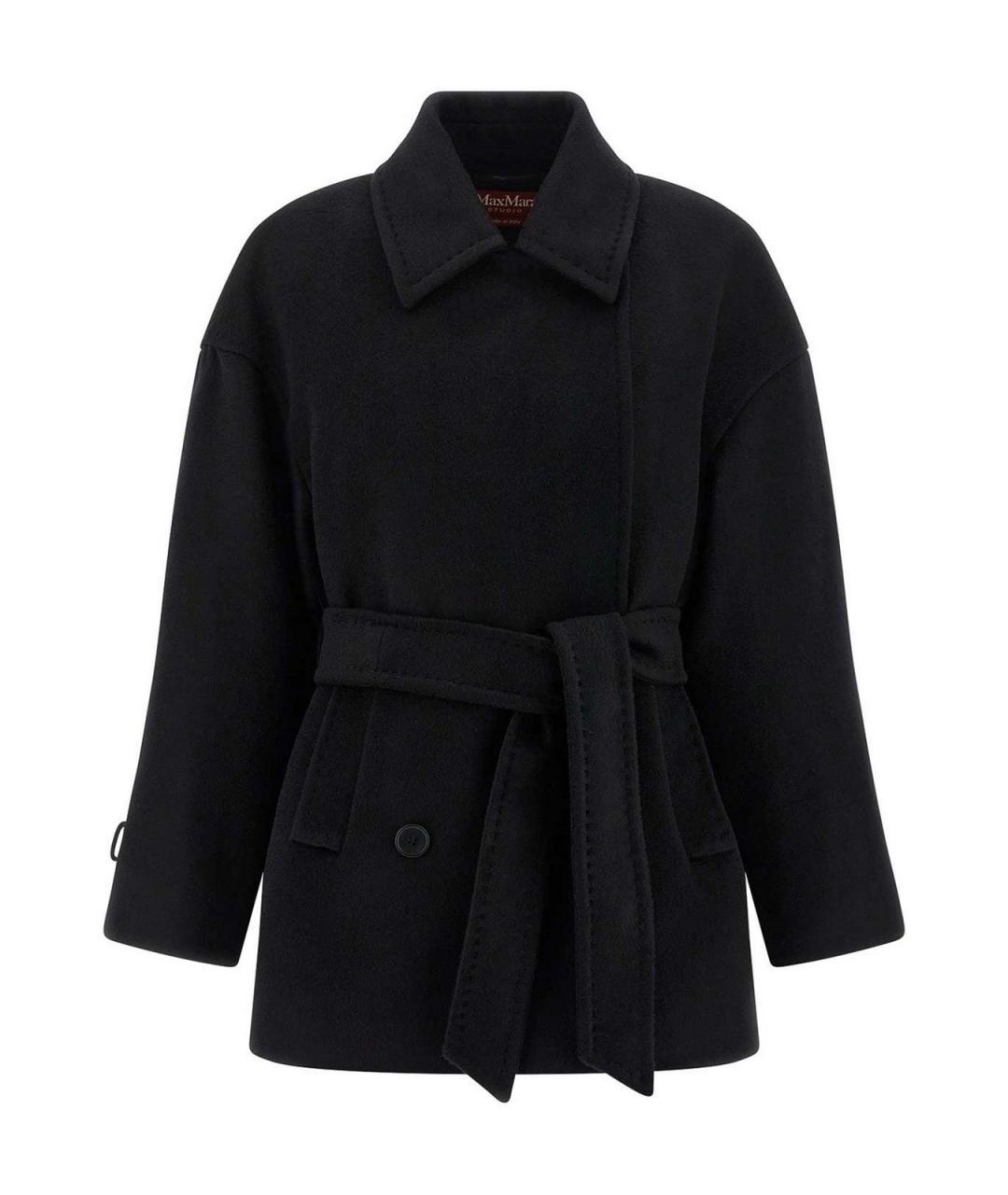 MAX MARA STUDIO Черная куртка, фото 3