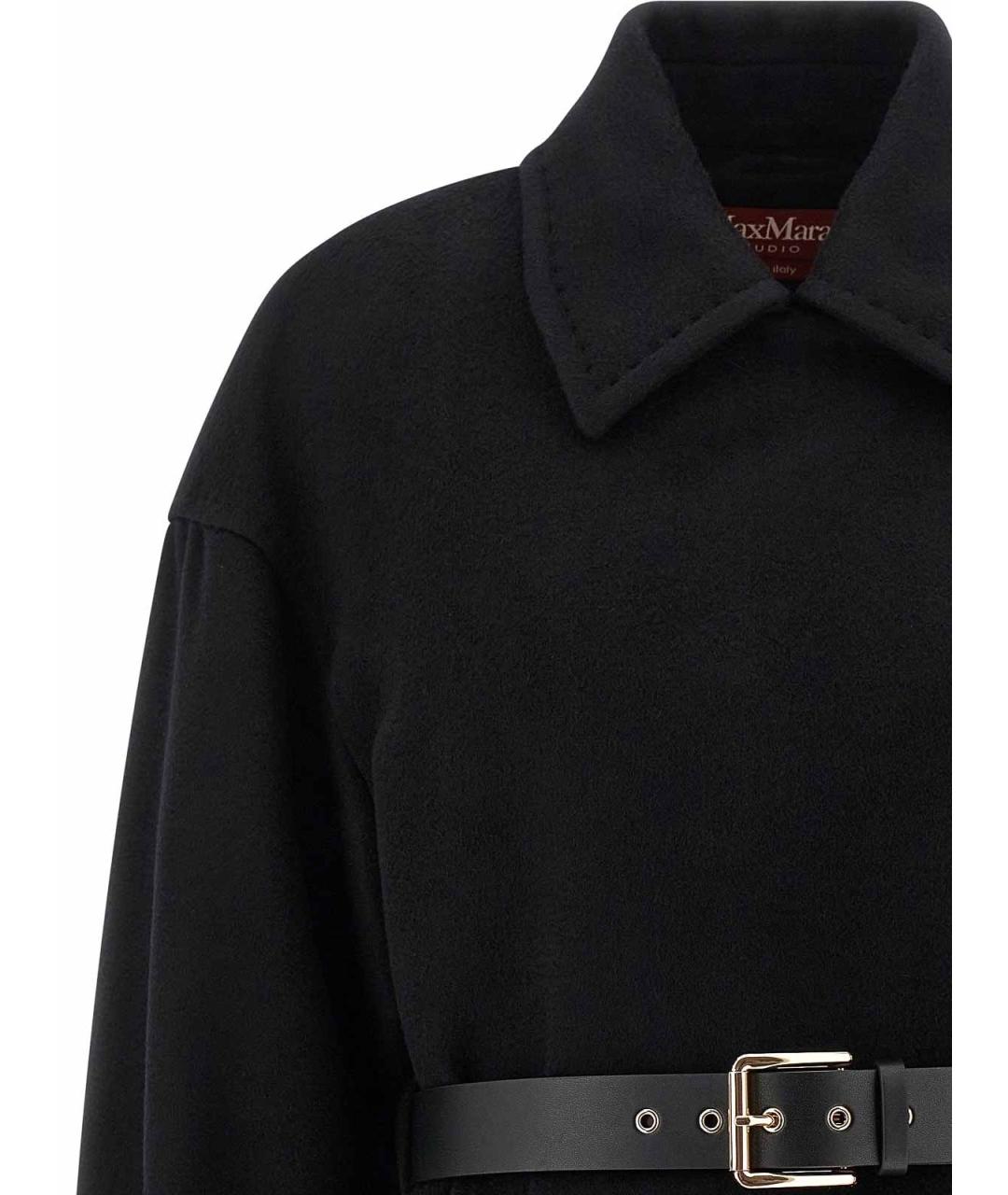 MAX MARA STUDIO Черная куртка, фото 4