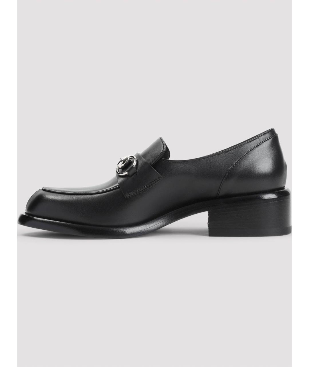 GUCCI Черные кожаные лоферы, фото 2