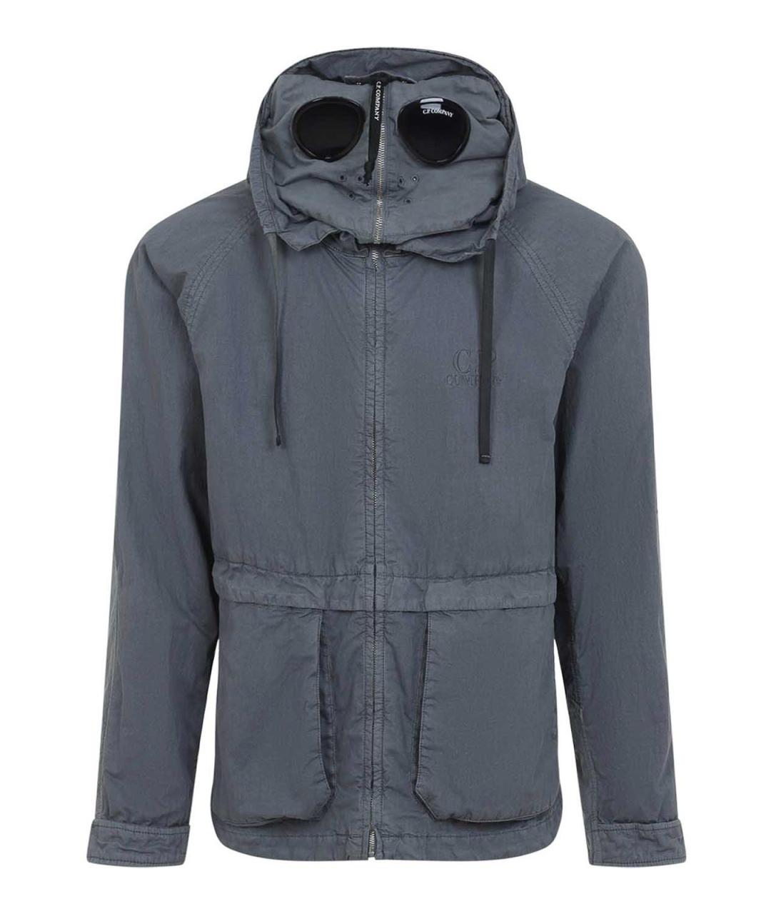 CP COMPANY Серая хлопковая куртка, фото 1