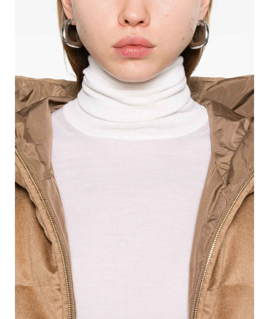 MAX MARA Белый шерстяной джемпер / свитер, фото 5