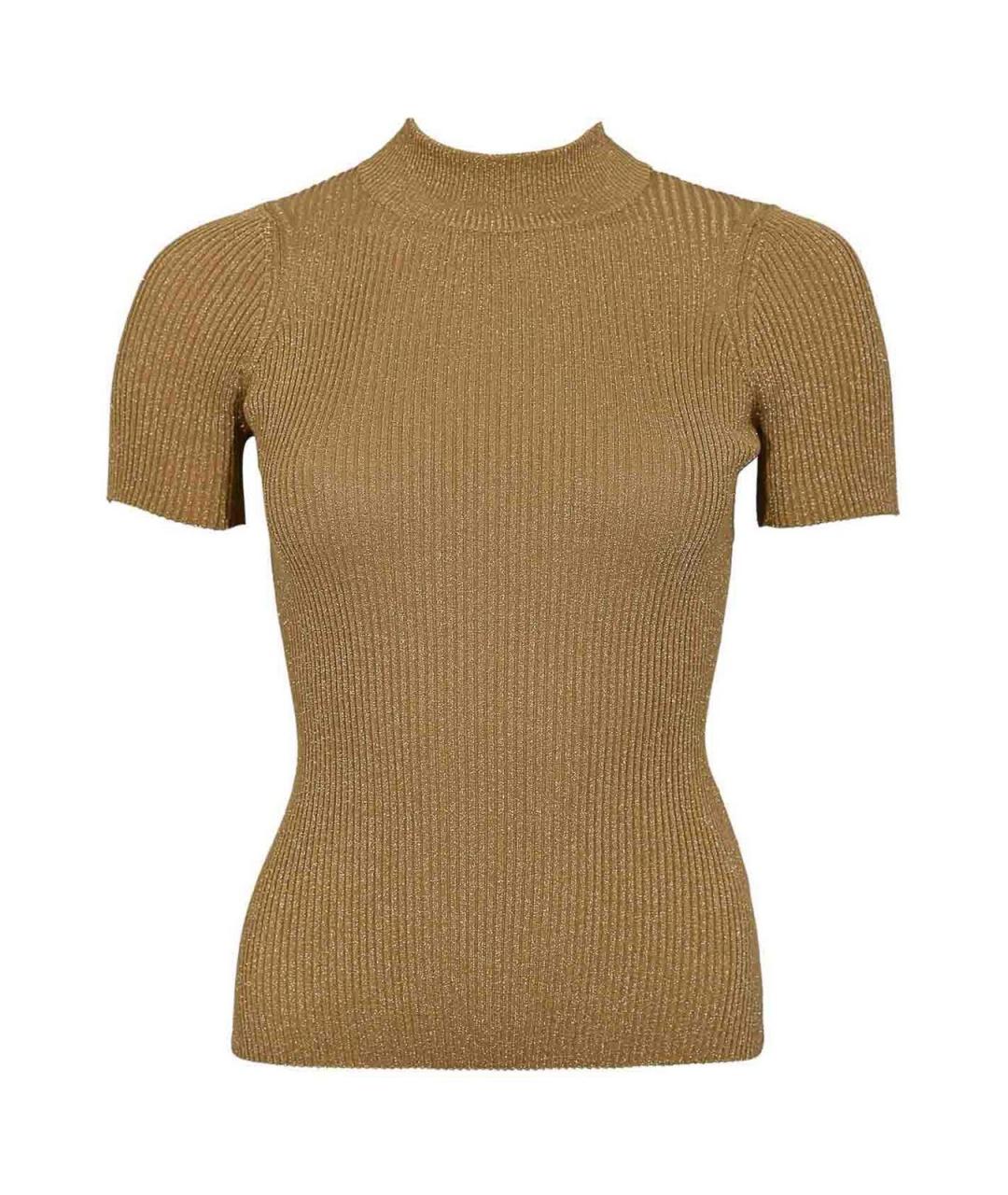 MAX MARA Золотой джемпер / свитер, фото 1