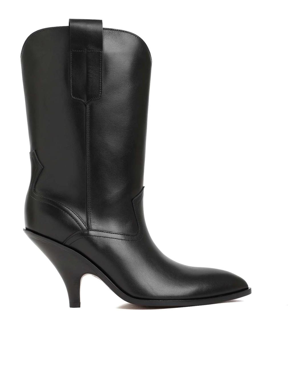 BALLY Черные кожаные ботильоны, фото 1