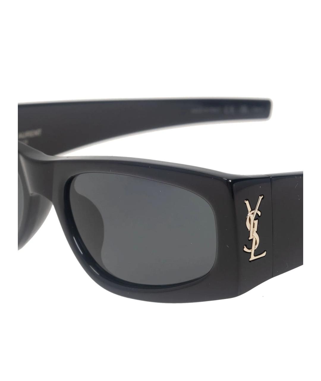 SAINT LAURENT Черные солнцезащитные очки, фото 3
