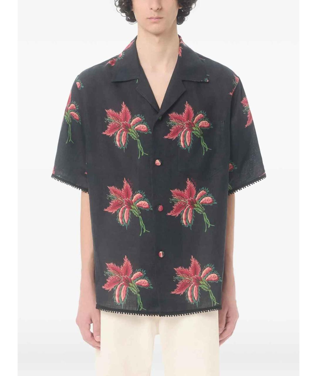 VALENTINO Мульти хлопковая кэжуал рубашка, фото 4