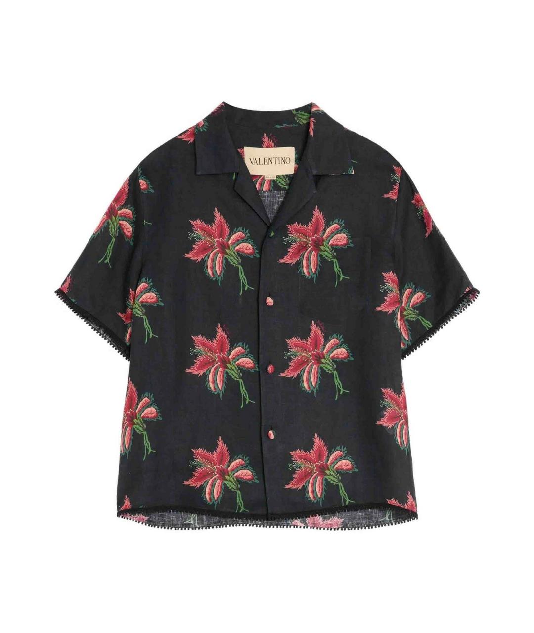 VALENTINO Мульти хлопковая кэжуал рубашка, фото 1