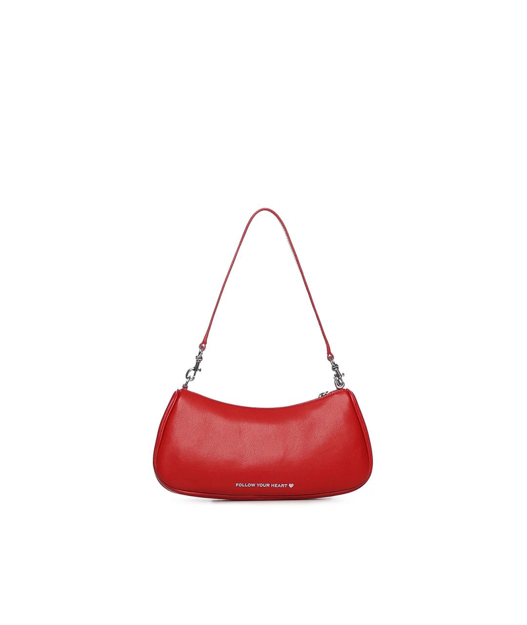MARC JACOBS Красная кожаная сумка через плечо, фото 2