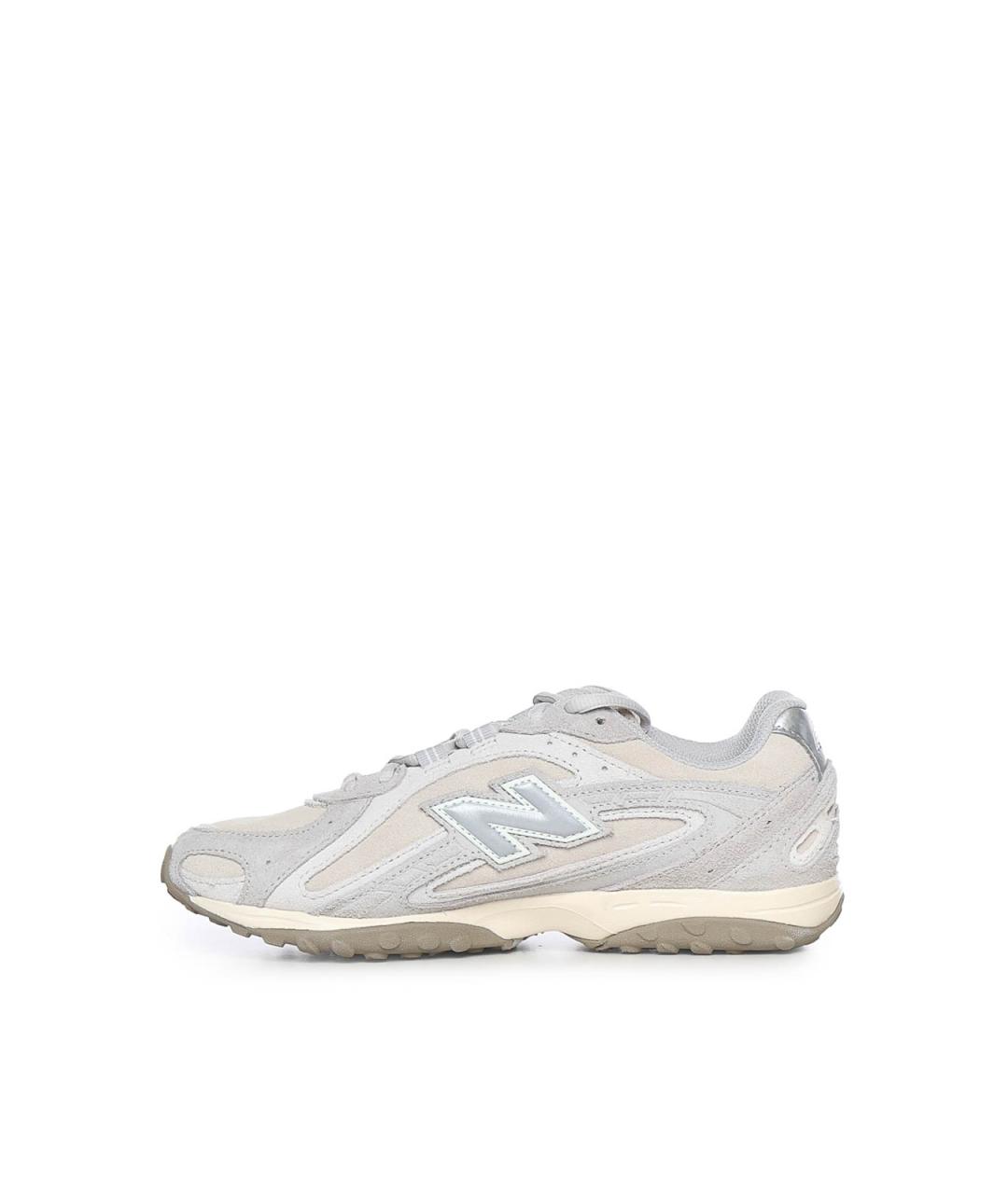 NEW BALANCE Серые замшевые кроссовки, фото 4