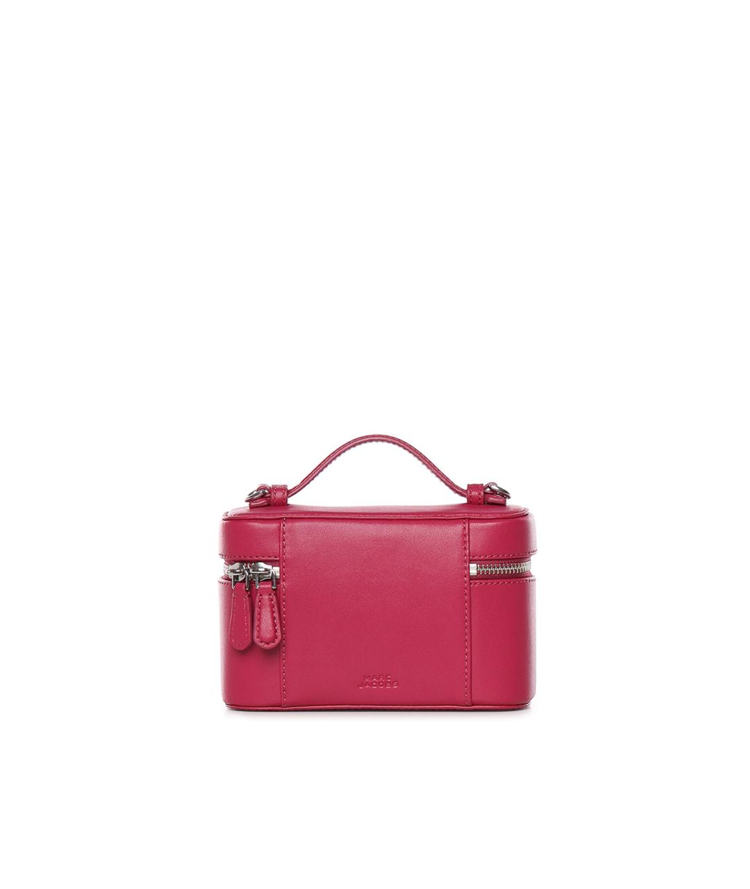 MARC JACOBS Фуксия кожаная сумка с короткими ручками, фото 3