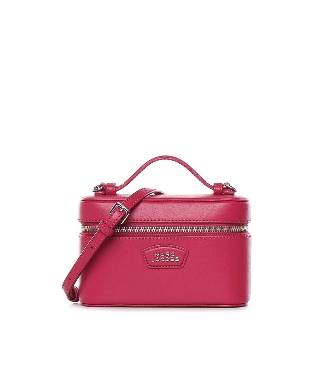 MARC JACOBS Фуксия кожаная сумка с короткими ручками, фото 1