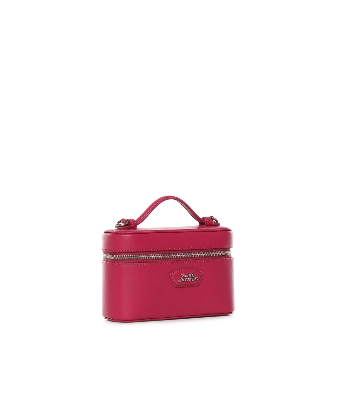 MARC JACOBS Фуксия кожаная сумка с короткими ручками, фото 2