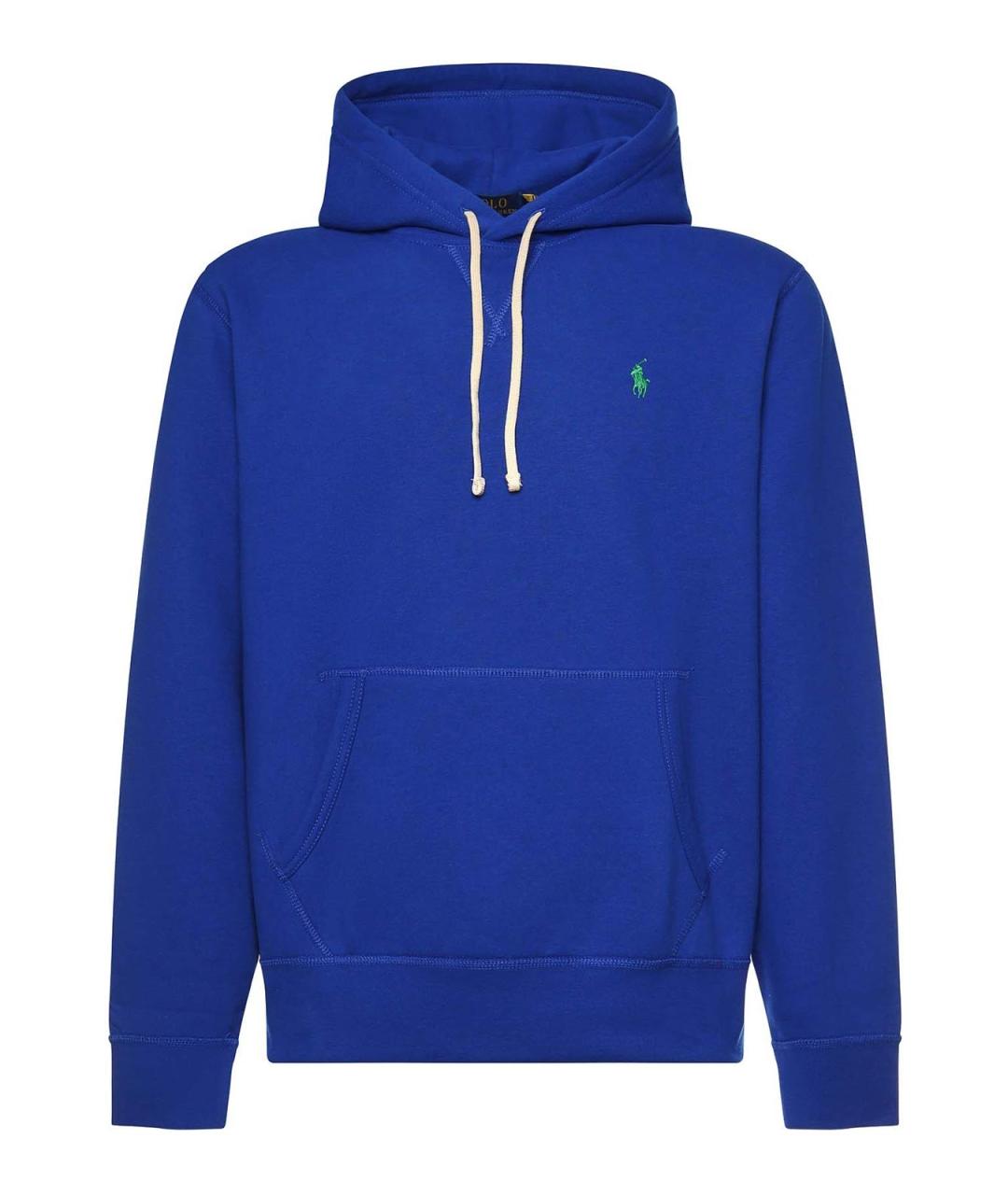 POLO RALPH LAUREN Синий полиэстеровый джемпер / свитер, фото 1