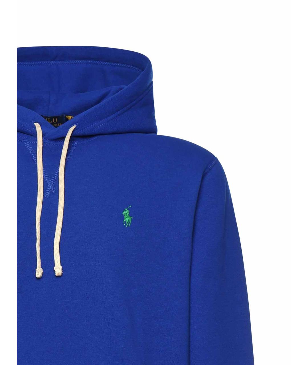 POLO RALPH LAUREN Синий полиэстеровый джемпер / свитер, фото 2