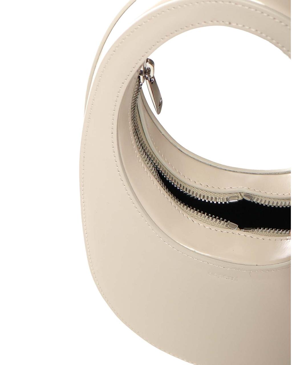 COPERNI Бежевая кожаная сумка через плечо, фото 4