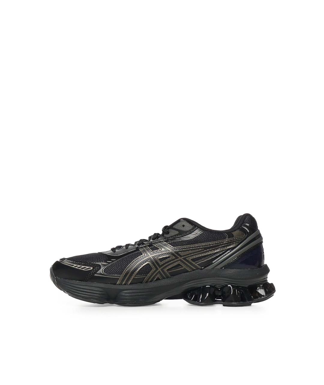 ASICS Черные кожаные кроссовки, фото 4