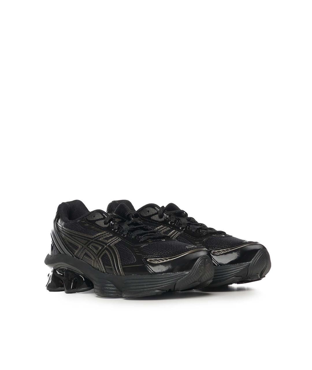 ASICS Черные кожаные кроссовки, фото 2