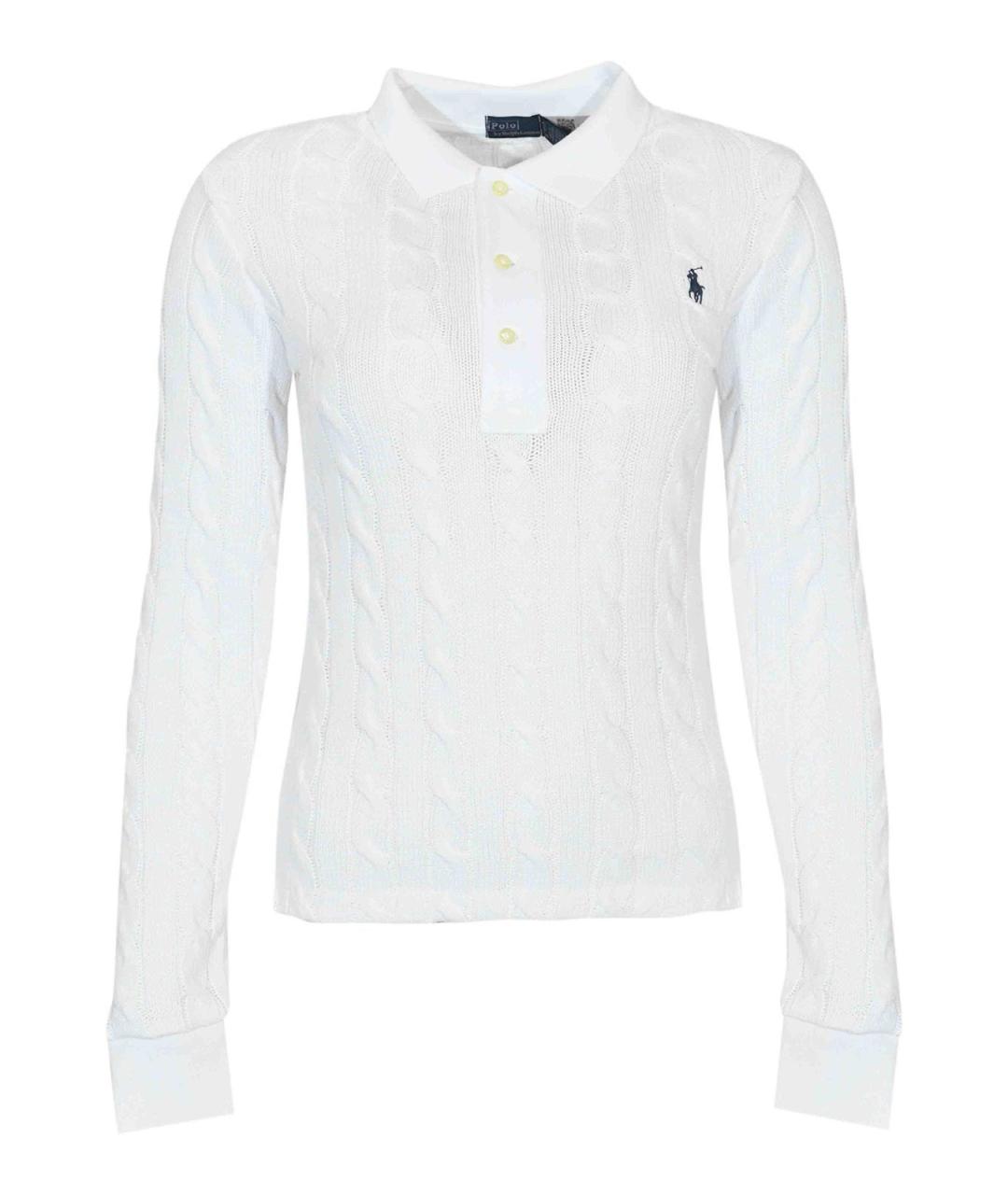 POLO RALPH LAUREN Белая хлопковая футболка, фото 1