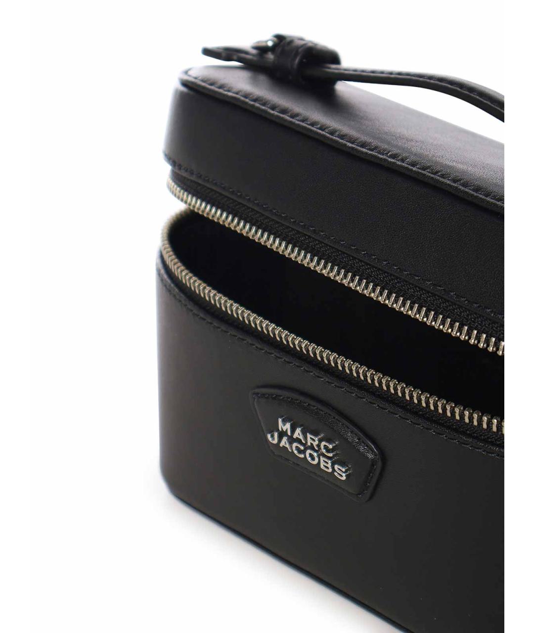 MARC JACOBS Черная кожаная сумка через плечо, фото 4