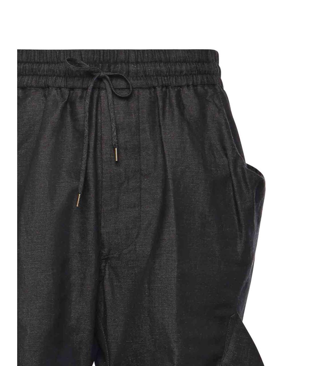 VIVIENNE WESTWOOD Синие хлопковые повседневные брюки, фото 2