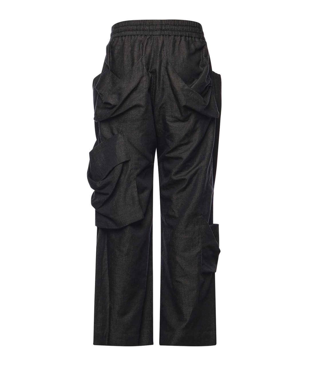 VIVIENNE WESTWOOD Синие хлопковые повседневные брюки, фото 3