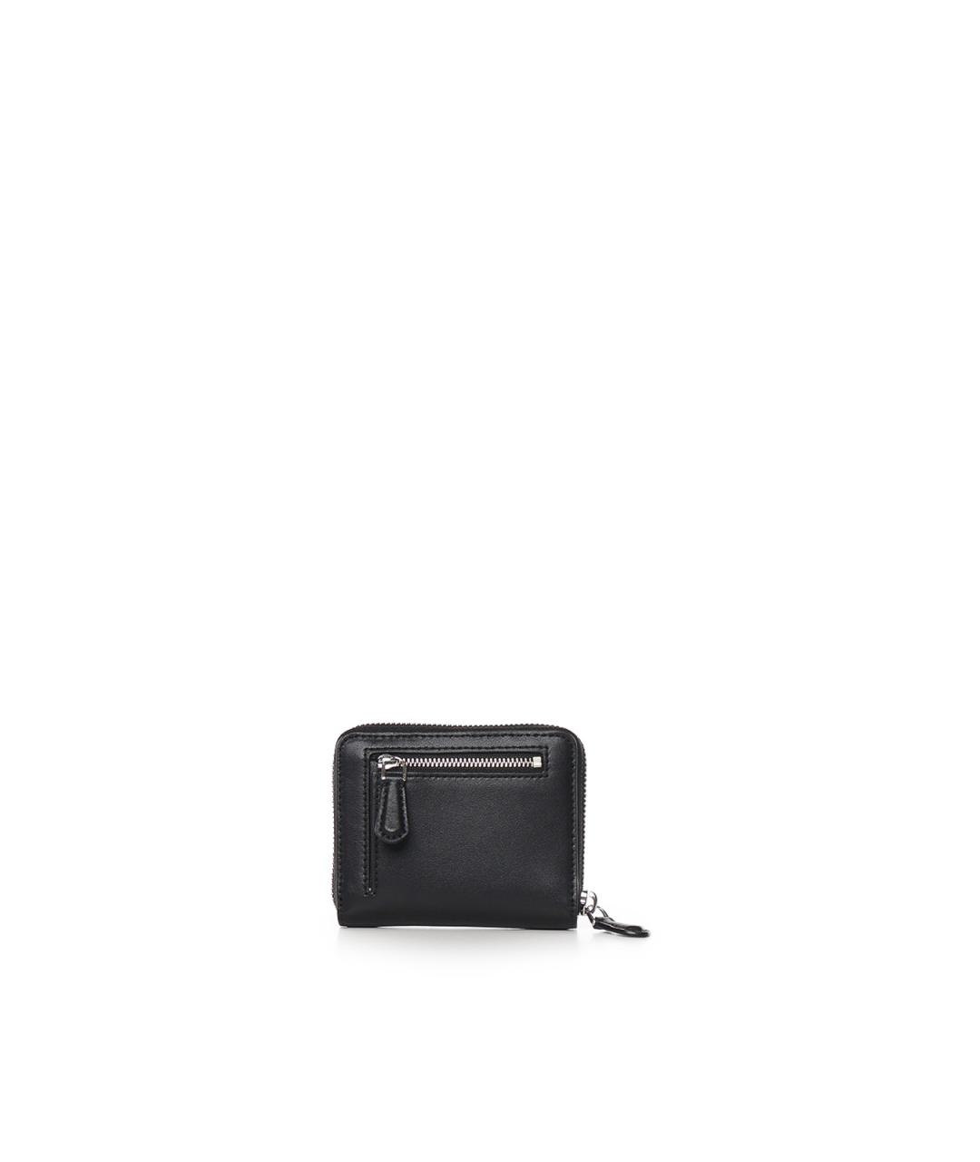 MARC JACOBS Черный кожаный кошелек, фото 3